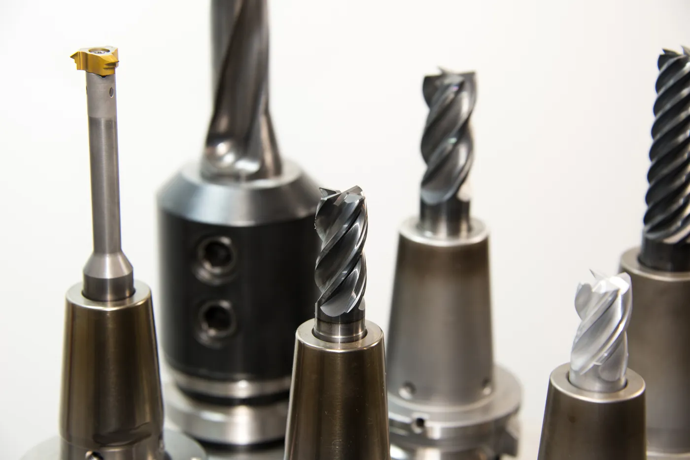 Set de Fresas y Brocas de Carburo para Fresadora CNC