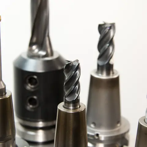 Set de Fresas y Brocas de Carburo para Fresadora CNC