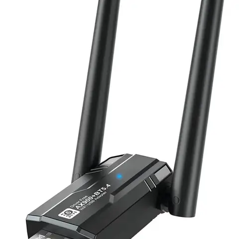 Adaptador USB Wi-Fi AC1200 de Doble Banda con 2 Antenas