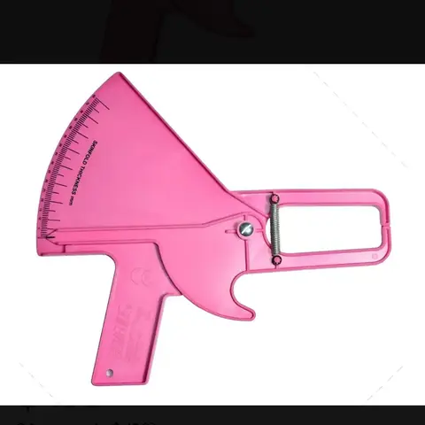 Medidor de Grasa Corporal tipo Pinza Color Rosa