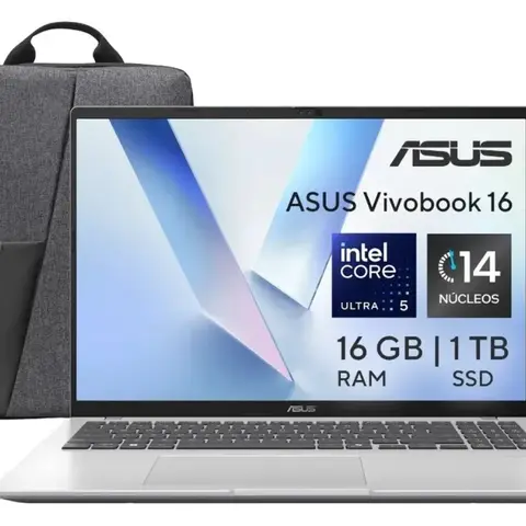 Laptop ASUS Vivobook 16 Intel Core Ultra 5, 16GB RAM, 1TB SSD