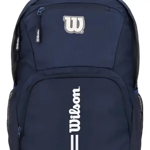Mochila Wilson Deportiva Azul Marino con Logo