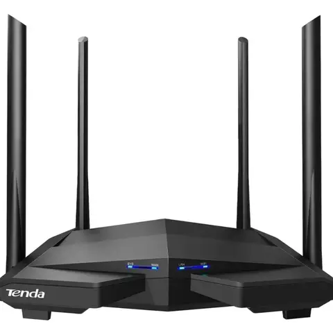 Router Inalámbrico Tenda 4 Antenas con Luces LED Indicadoras