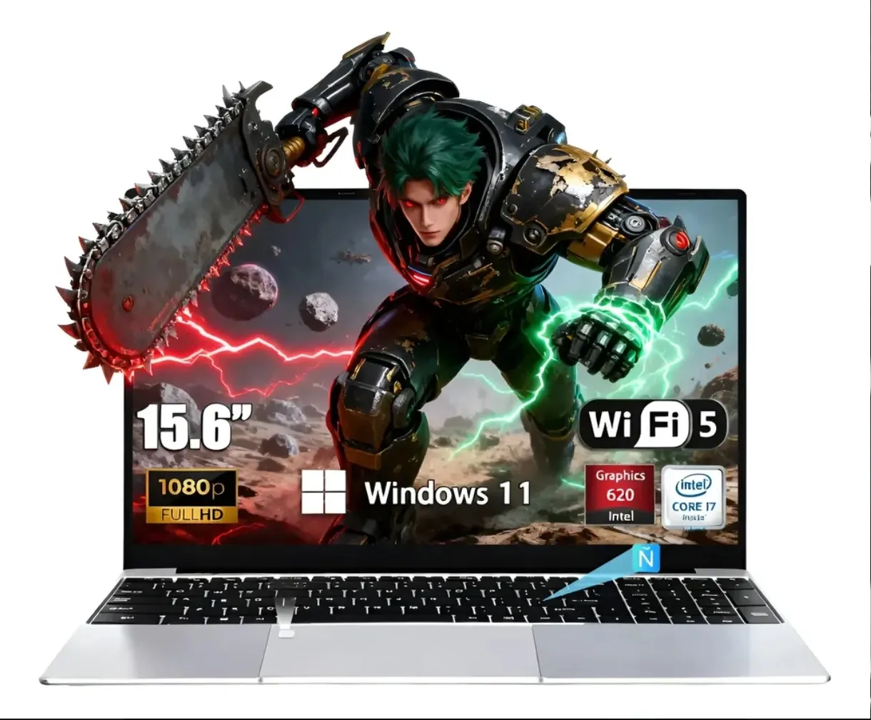 Laptop 15.6" Intel Core i7 Full HD Windows 11 Intel Graphics 620