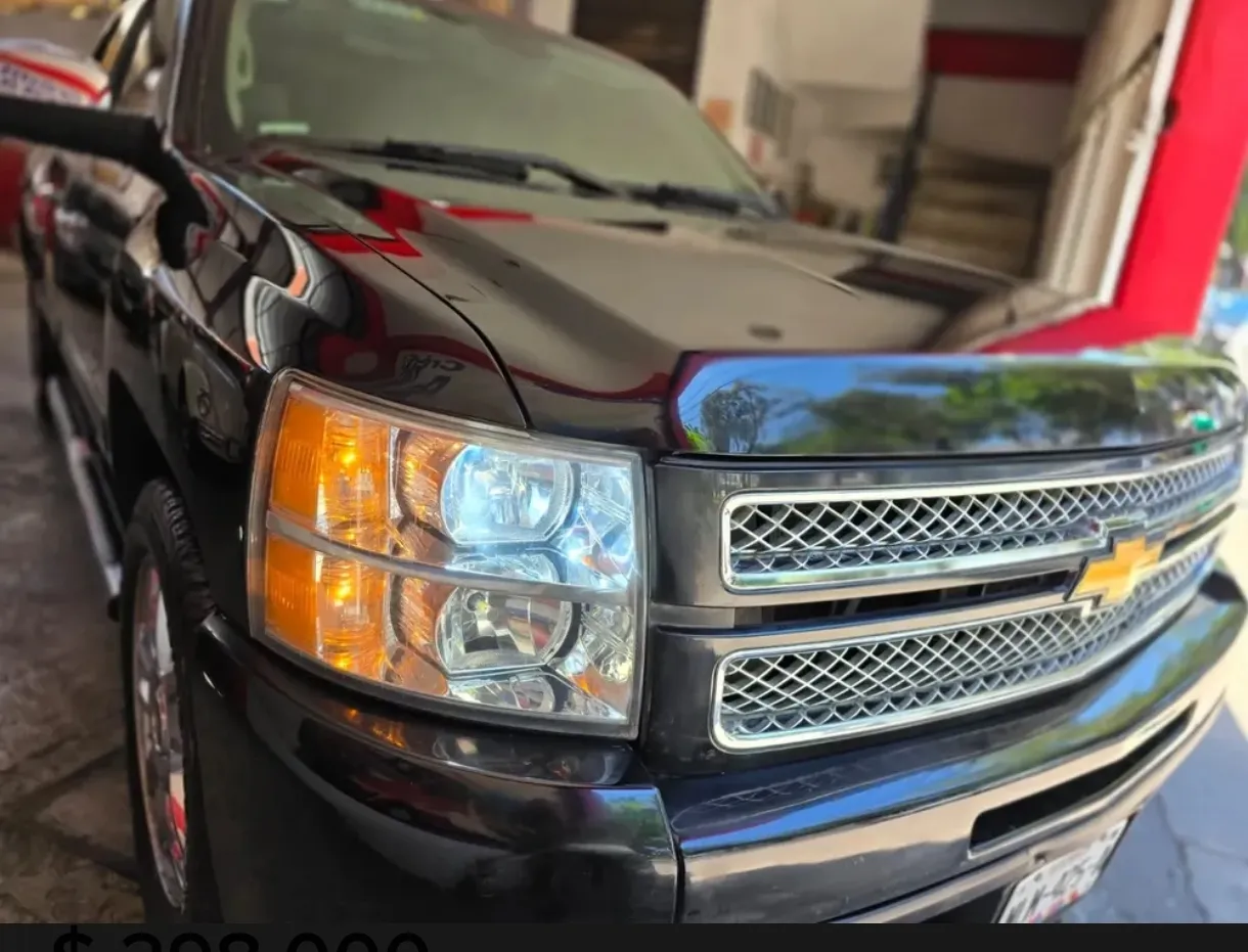 Chevrolet Silverado/Cheyenne 2007-2013 cabina regular negro