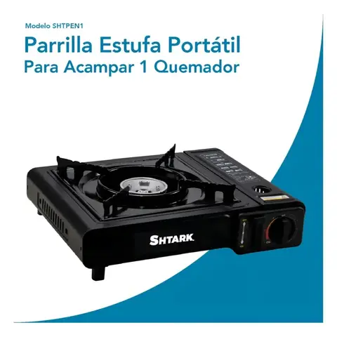 Parrilla Estufa Portátil SHTARK 1 Quemador Modelo SHTPEN1
