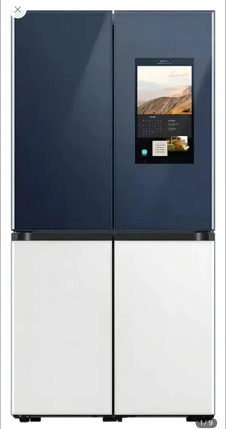 Refrigerador Inteligente 4 Puertas con Pantalla Táctil