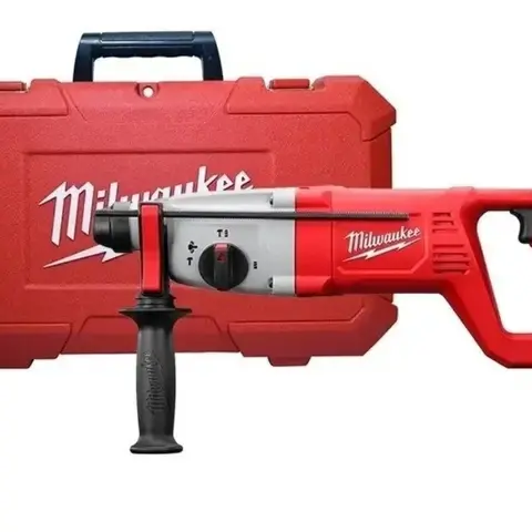 Rotomartillo Milwaukee Eléctrico con Maletín Rojo