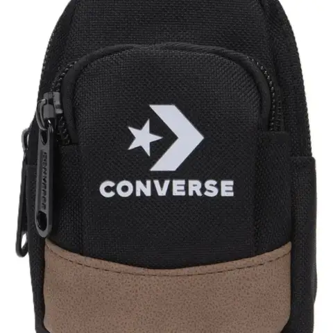 Bolsa Mini Converse Crossbody Negro y Café
