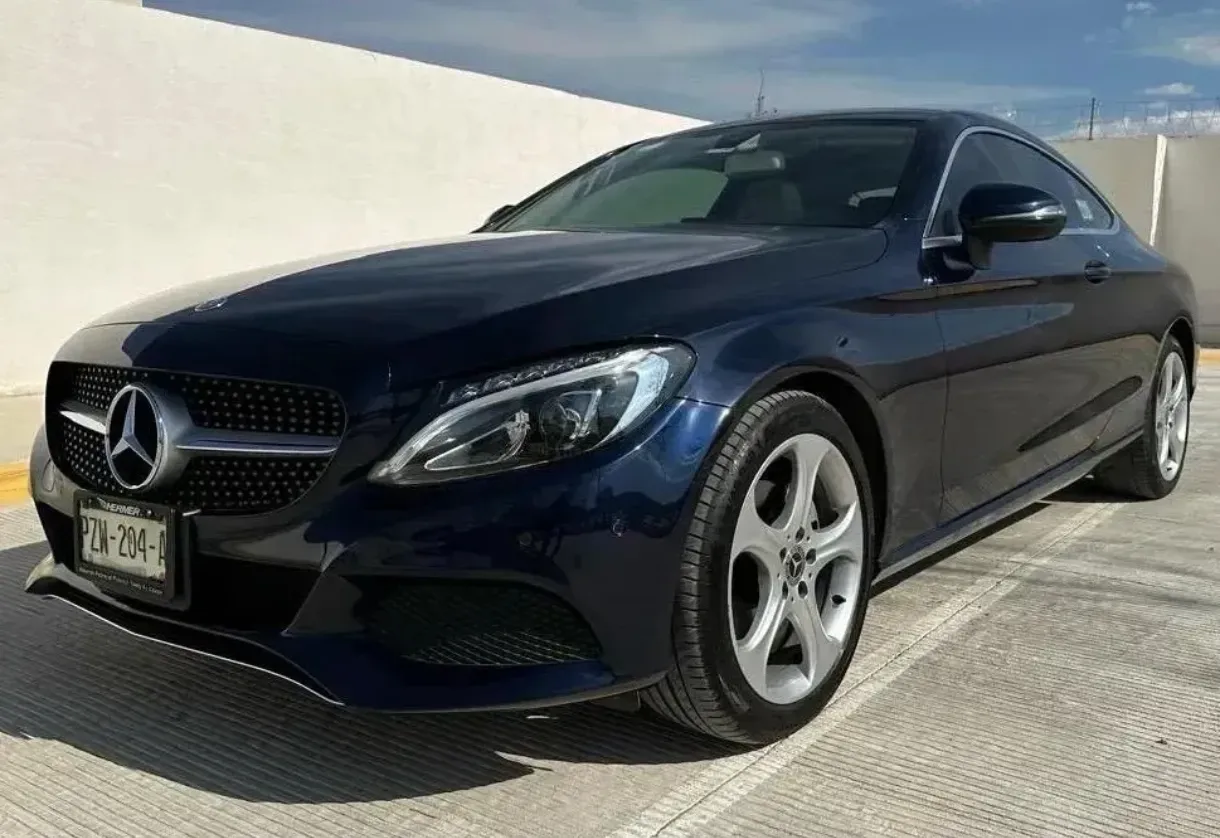 Mercedes-Benz Clase C Coupé Azul, Rines Deportivos