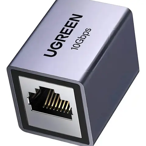 Adaptador Ethernet UGREEN 10Gbps RJ45 color gris