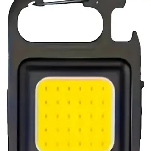 Lámpara LED portátil recargable con gancho para colgar