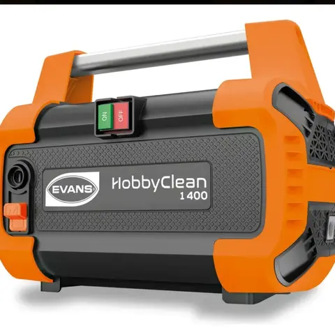 Hidrolavadora Evans HobbyClean 1400 Naranja