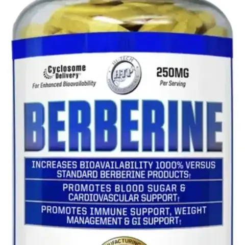 Berberine 250mg Suplemento Dietético 120 Tabletas Hi-Tech