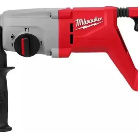 Rotomartillo Milwaukee Inalámbrico Rojo con Mango Auxiliar