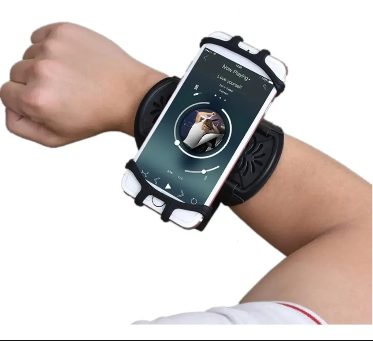Porta Celular Deportivo para Brazo Ajustable con Banda Elástica