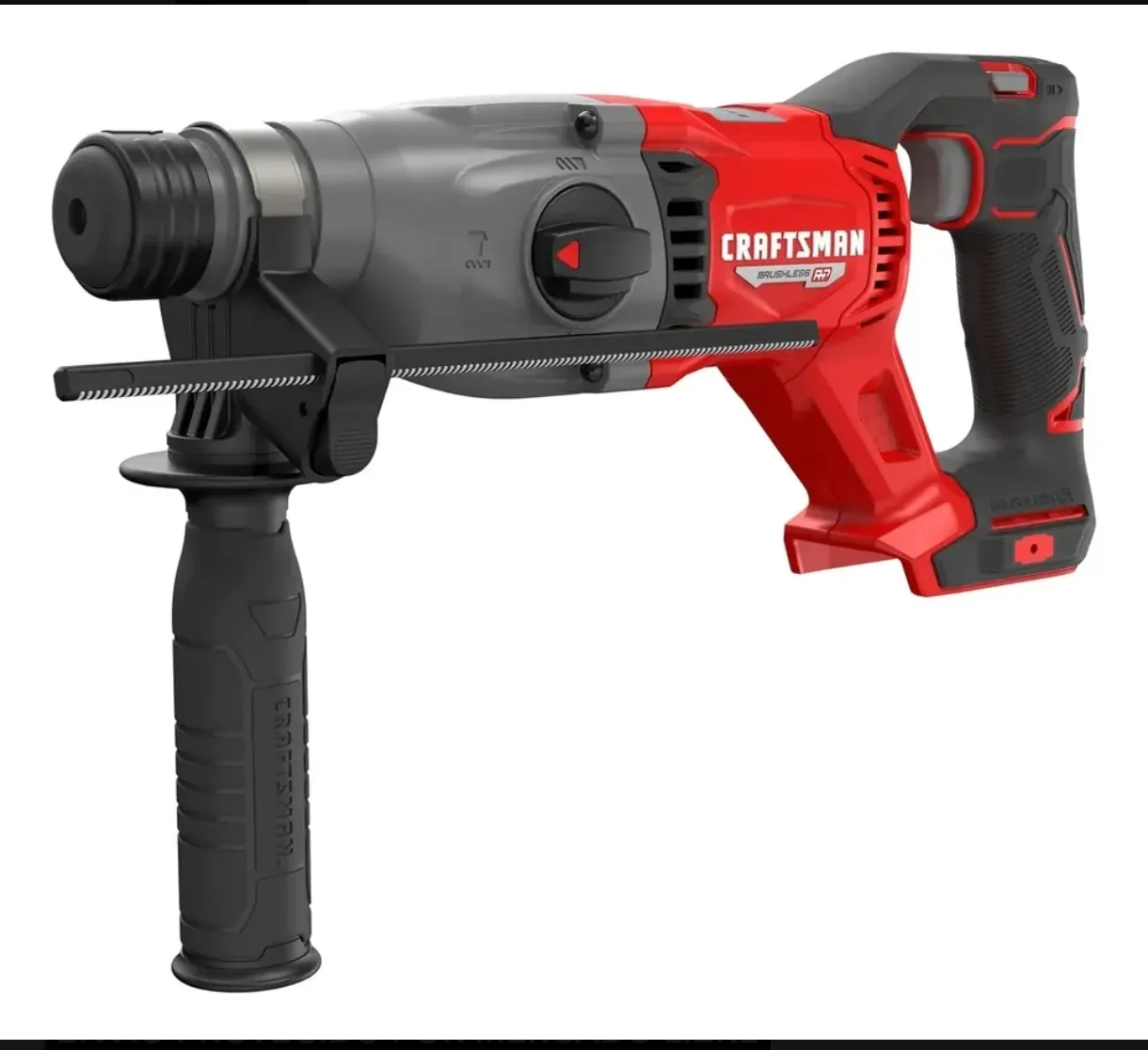 Rotomartillo Inalámbrico Craftsman Brushless 20V Rojo y Gris